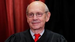 U.S. Supreme Court Associate Justice Stephen Breyer is seen during a group portrait session for the new full court at the Supreme Court in Washington, U.S., November 30, 2018. REUTERS/Jim Young