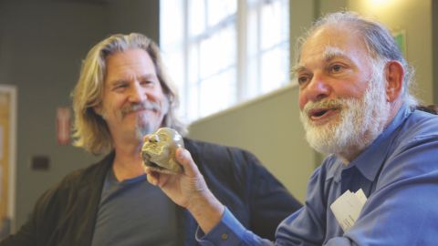 Actor Jeff Bridges and Glassman wrote a book of koans together. Photograph by Peter Cunningham. 