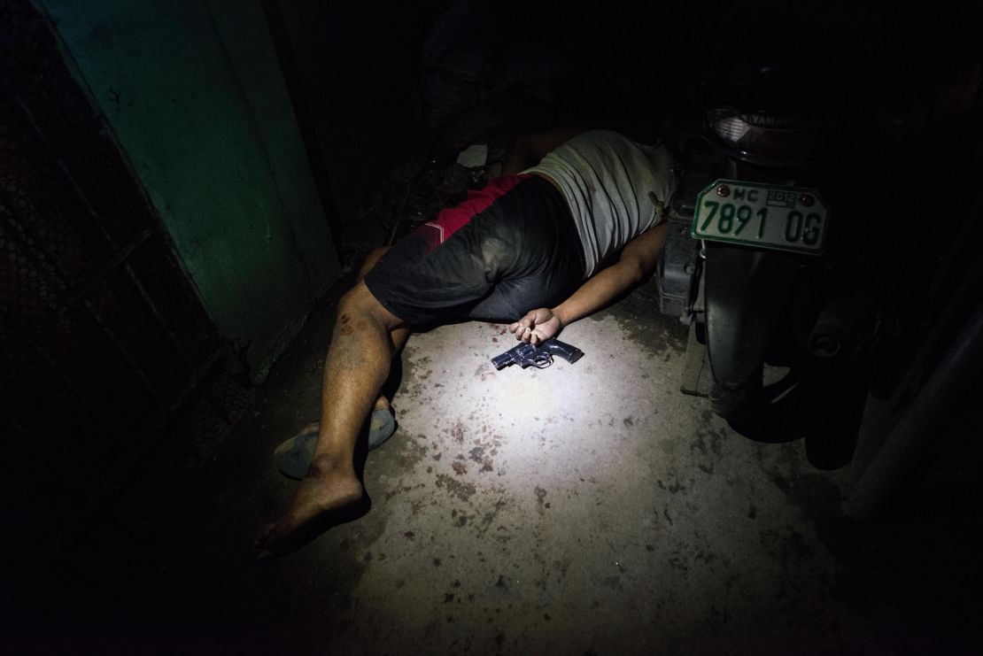 Shocking images like this one have become a common sight due to Philippines President Rodrigo Duterte's two-year "drug war." 