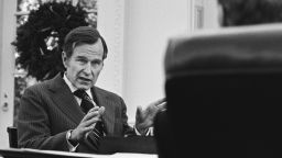 Ford meets with Bush in December 1975 to talk to about Bush taking over as director of Central Intelligence.