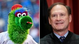 Samuel Alito Phillie Phanatic SPLIT