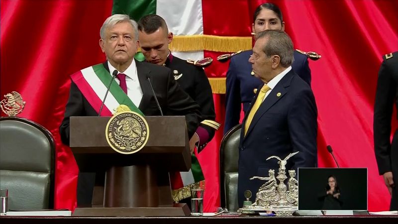 Mexico Swears In New Leftist President | CNN