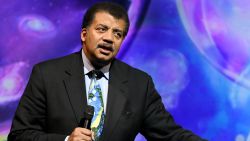 NEW YORK, NY - OCTOBER 23:  American Astrophysicist Neil deGrasse Tyson speaks onstage during the Onward18 Conference - Day 1 on October 23, 2018 in New York City.  (Photo by Craig Barritt/Getty Images for Onward18)