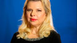 Sara Netanyahu, wife of Prime Minister Benjamin Netanyahu (unseen), is seen before she and her husband receive the Chadian President for a dinner at the PM's residence in Jerusalem on November 25, 2018. - Chadian leader Idriss Deby Itno on November 25 became the first president of his country to visit Israel and pledged a new era of relations when meeting Prime Minister Benjamin Netanyahu decades after ties were severed. (Photo by Heidi Levine / POOL / AFP)        (Photo credit should read HEIDI LEVINE/AFP/Getty Images)