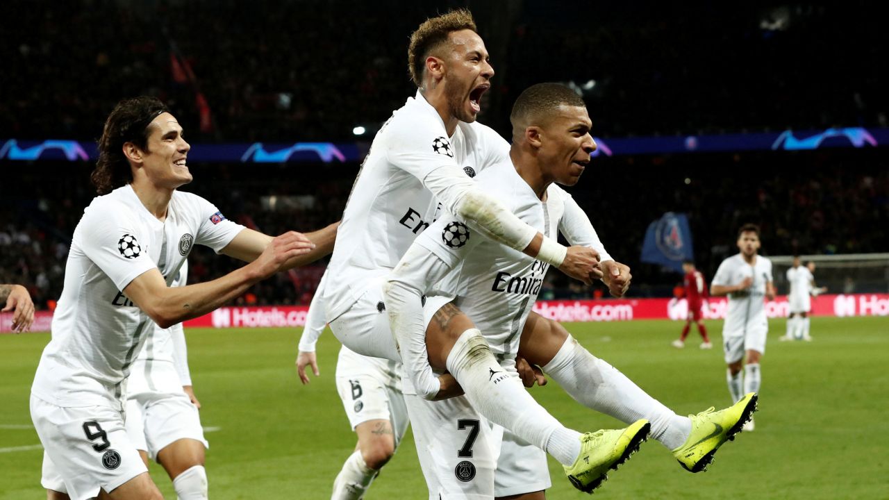 United will face Paris Saint-Germain in the last-16 round of the Champions League.