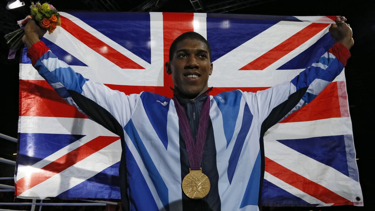 Joshua won the super-heavyweight gold medal at the 2012 Olympic Games in London.