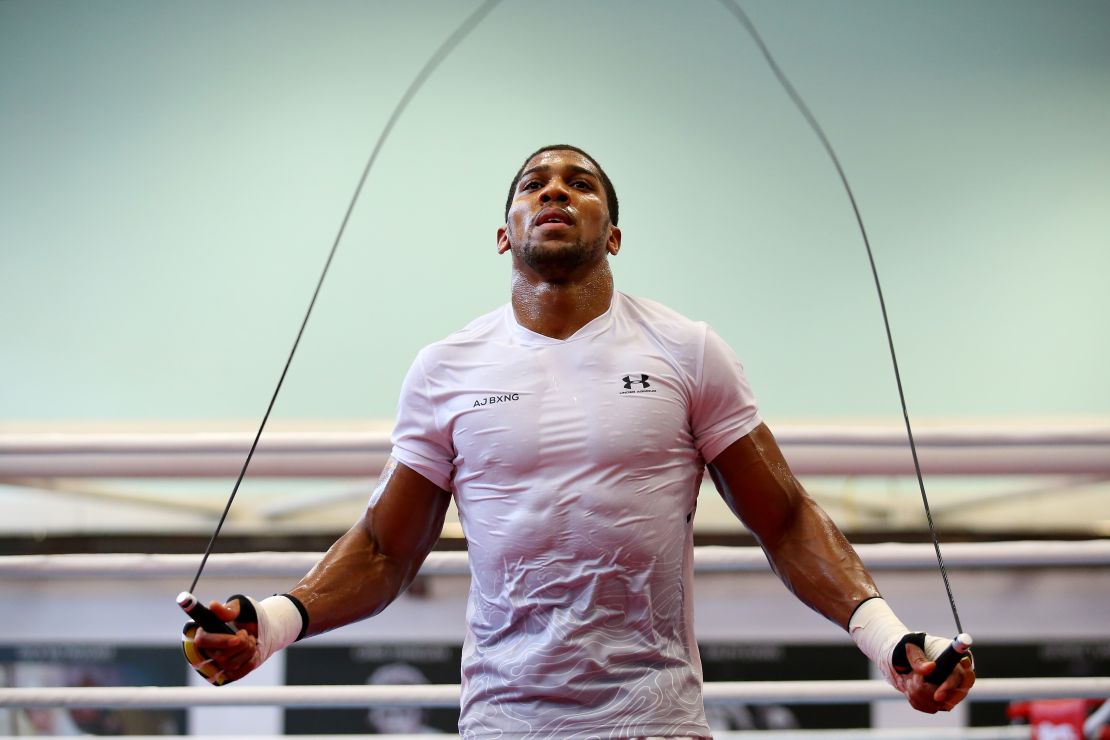 Joshua only started getting serious about boxing after joining a gym when he was 18. 