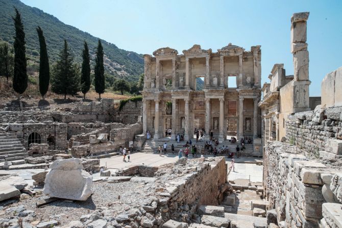 <strong>Ephesus, Turkey: </strong>The ancient Greco-Roman city of Ephesus, located near Selçuk in modern-day Turkey, is the most complete classical city in Europe, thanks to painstaking excavation and restoration