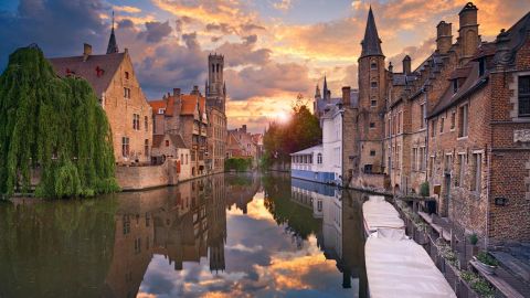 During peak times, visitors outnumber residents by three to one in Bruges.