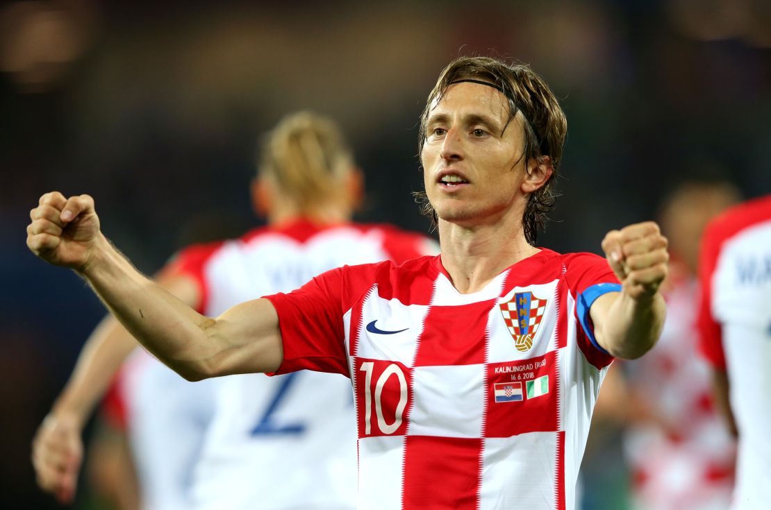 Modric was instrumental in Croatia's progress to the World Cup final