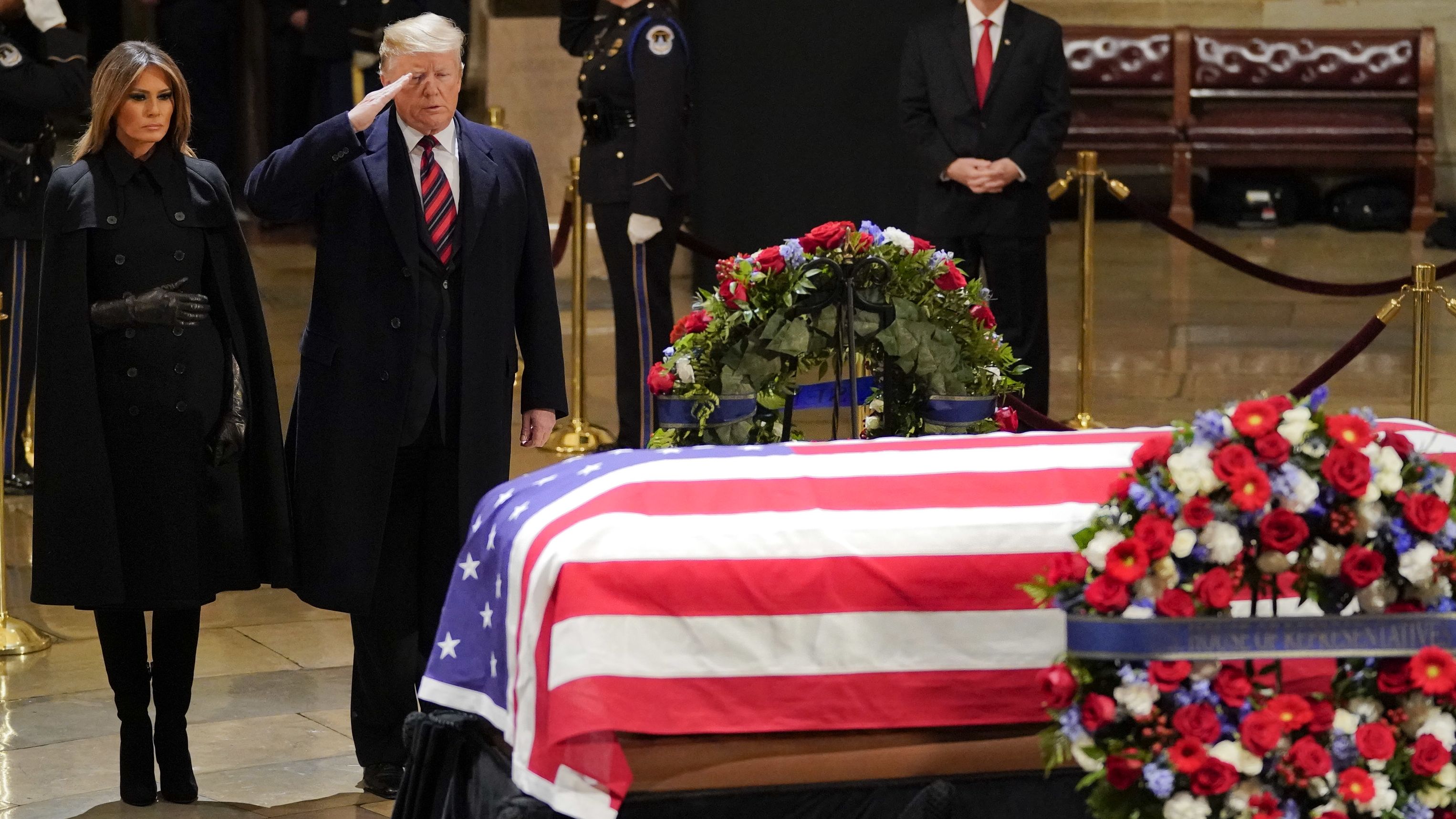 Uneasy Presidents Club Convenes At Bush Funeral Cnn Politics