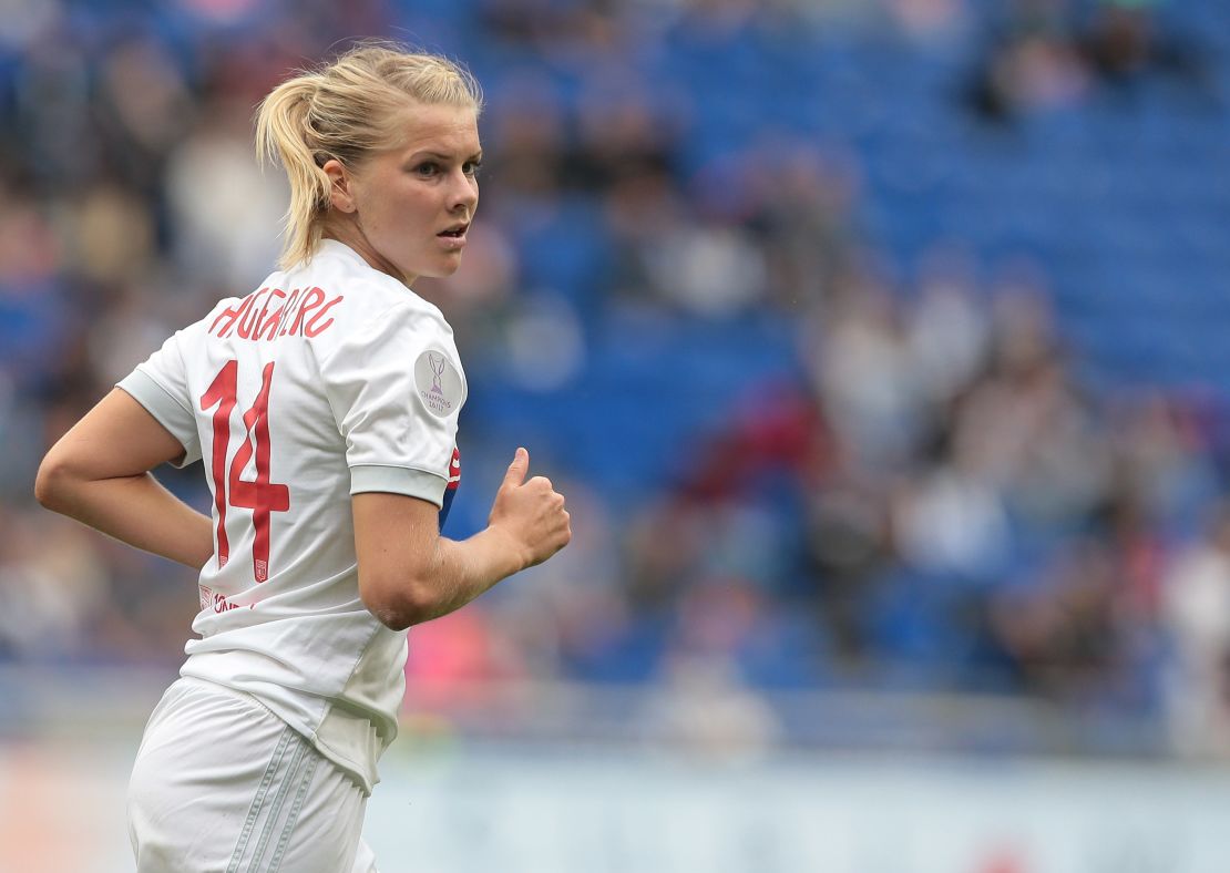 Hegerberg was named the BBC's women's footballer of the year in 2017.