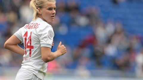 Hegerberg was named the BBC's women's footballer of the year in 2017.
