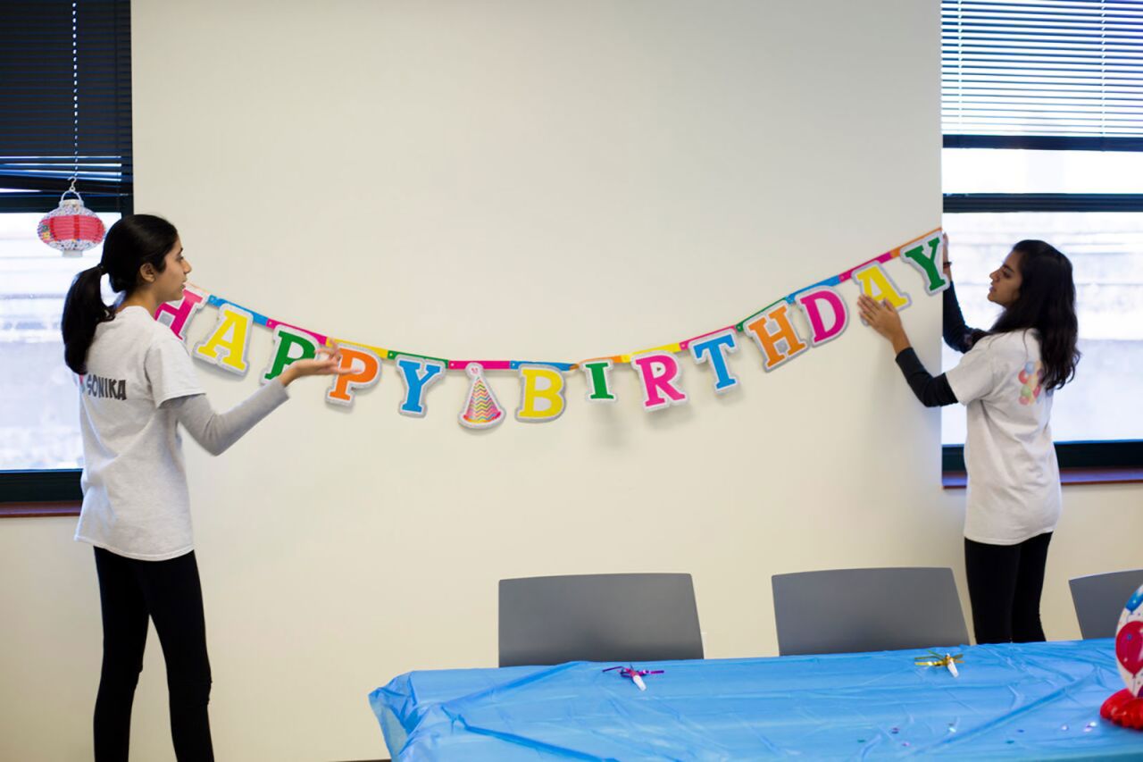 Sonika Menon, 15, throws birthday parties for perfect strangers. Her nonprofit, <a href="https://birthdaygivingprogram.club/" target="_blank" target="_blank">The Birthday Giving Project</a>, provides a large cake and birthday bag, complete with all the party supplies for a community celebration for those who lack the means to celebrate. Recipients include children and teens, people with disabilities and senior citizens.