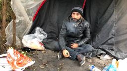 Ahmed, Iranian migrant in France planning to cross the English Channel