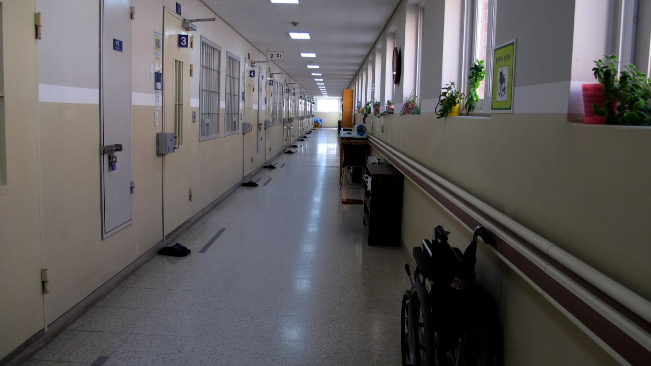 Parts of Nambu Correctional Institute can resemble a hospital wing more than a prison. 