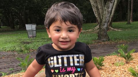 Zainab Mughal, 2, is sick and needs a blood donor with the same rare blood she has.  A global search is underway. 