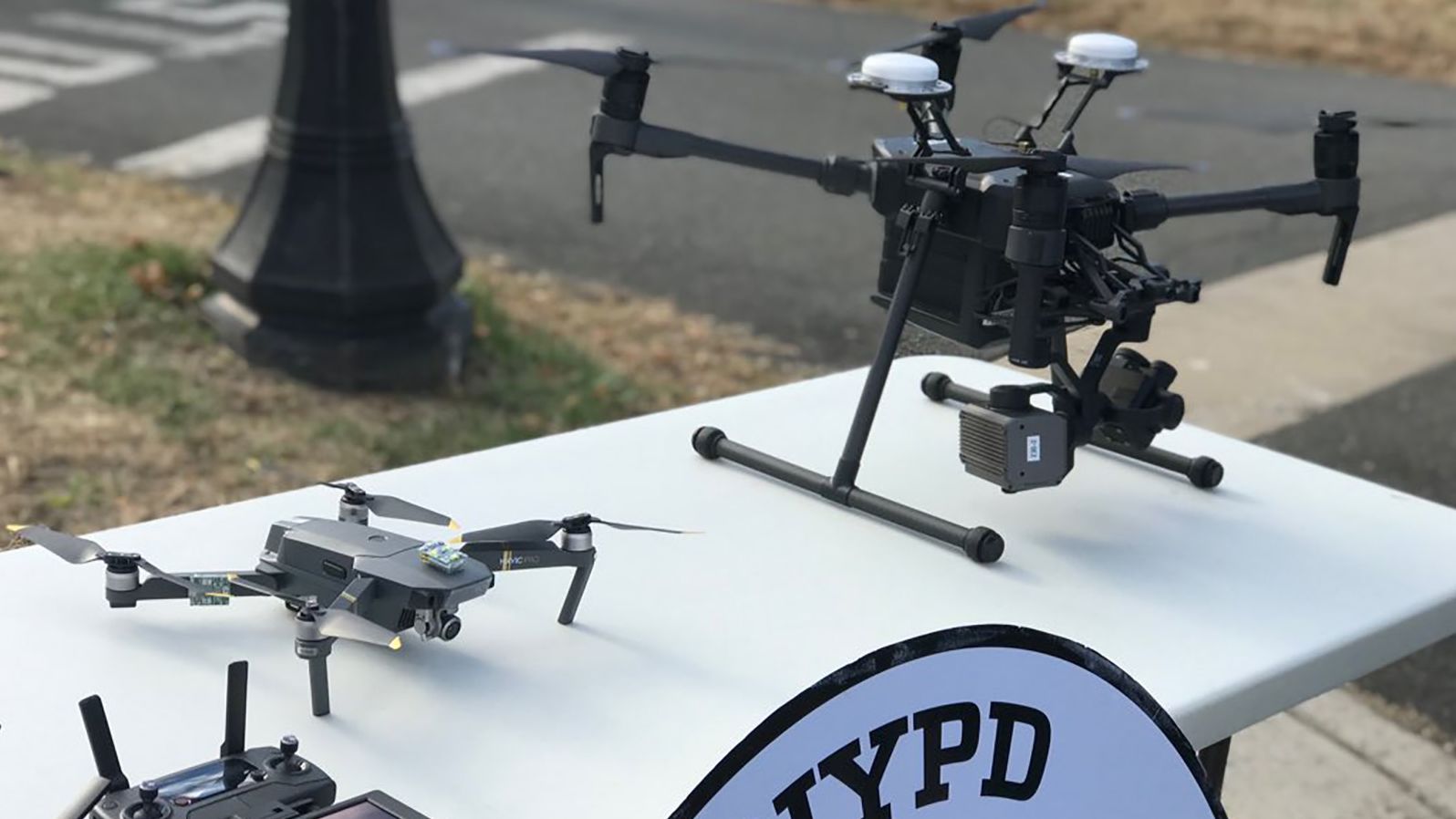 The NYPD unveiled a new drone program