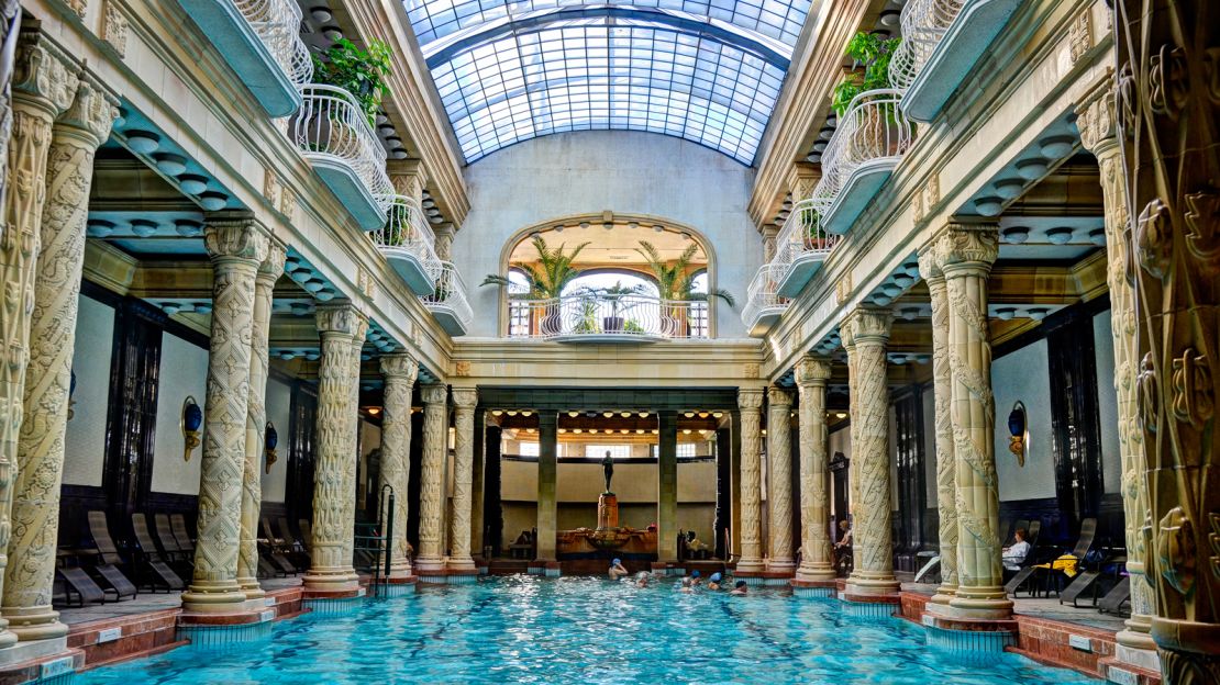 The Gellért Baths are always worth visiting, whatever the season.