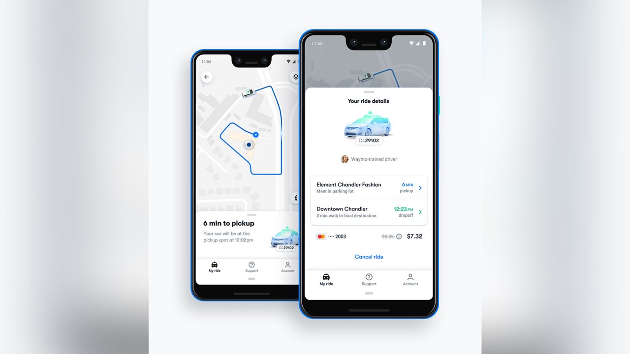 Riders will use an Uber-like smartphone app.