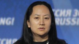 epa07211367 (FILE) - Meng Wanzhou, Chief Financial Officer of Huawei, attends the VTB Capital's 'RUSSIA CALLING' investment forum in Moscow, Russia, 02 October 2014 (reissued 06 December 2018). Meng Wanzhou has been arrested in Canada at the request of US authorities. According to US media reports, Meng Wanzhou was detained for potential US sanction violations.  EPA-EFE/MAXIM SHIPENKOV