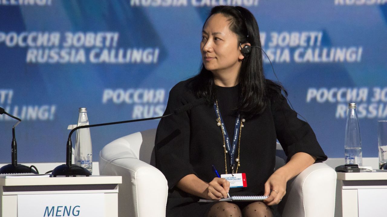 Huawei CFO Meng Wanzhou was arrested in Canada earlier this month. The US government is seeking her extradition.