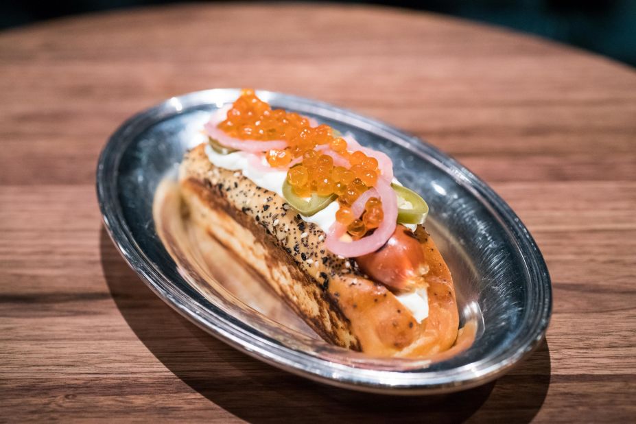 <strong>Deep Dive:</strong> One of Seattle's best new restaurants serves a hot dog you just won't find at a baseball game. It's topped with caviar. 