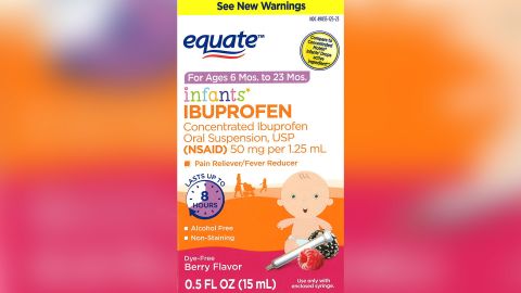 Some recalled ibuprofen was sold at Walmart.