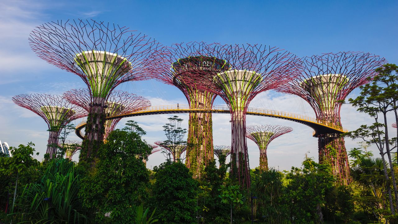 <strong>Gardens by the Bay:</strong> A nature park spanning 101 hectares of reclaimed land is ripe for exploration.