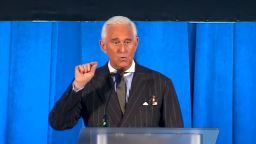 Roger Stone speaks at the The American Priority Conference on Thursday, December 6.