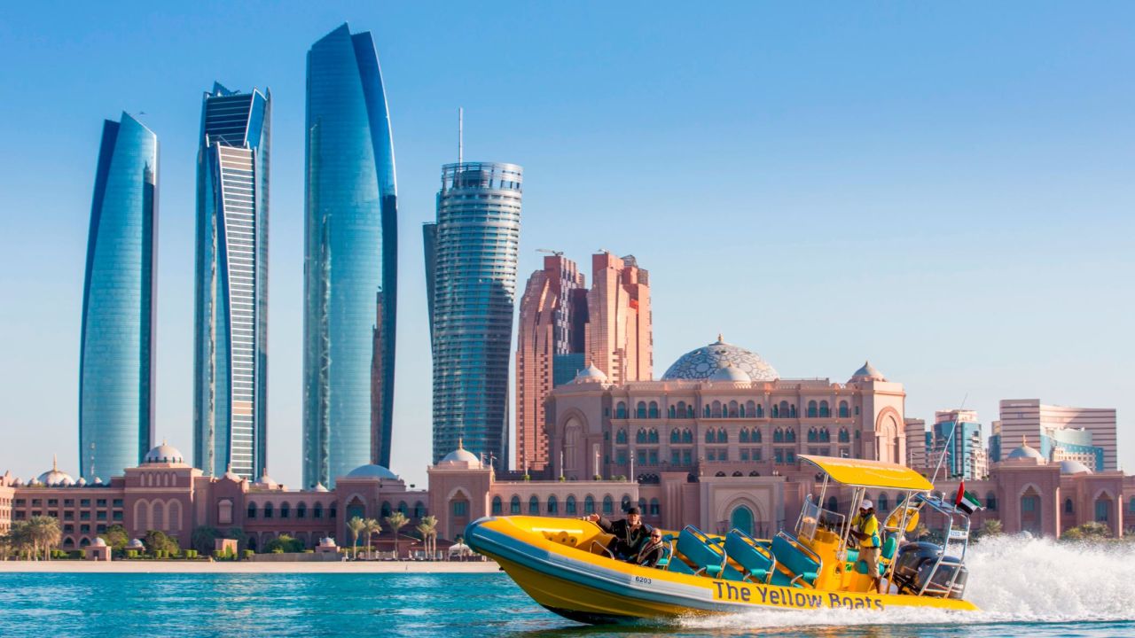 <strong>Abu Dhabi island tours:</strong> Abu Dhabi has an array of islands you can visit and there are boat companies that offer tours, including the Yellow Boats, pictured here.