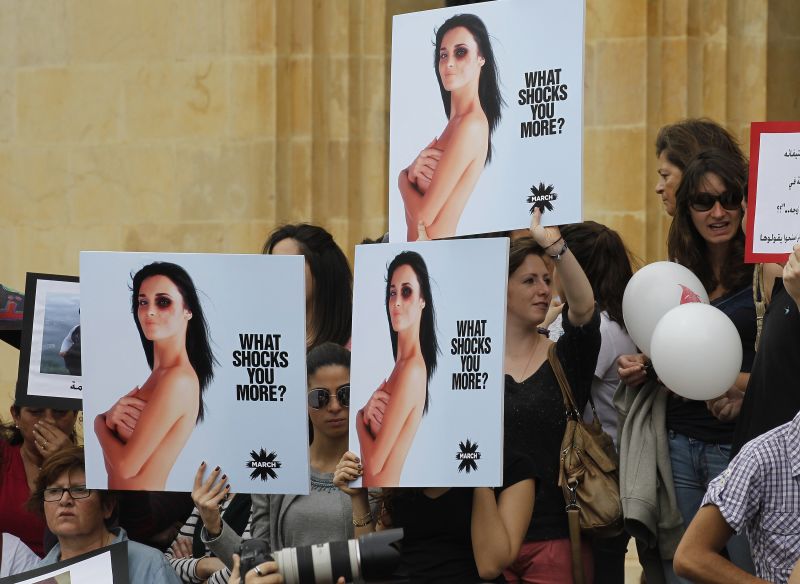 Lebanon activists try to crush culture of rape victim-blaming Porn Pic Hd