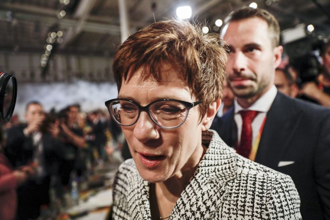 Kramp-Karrenbauer is said to have a similar style to Merkel.
