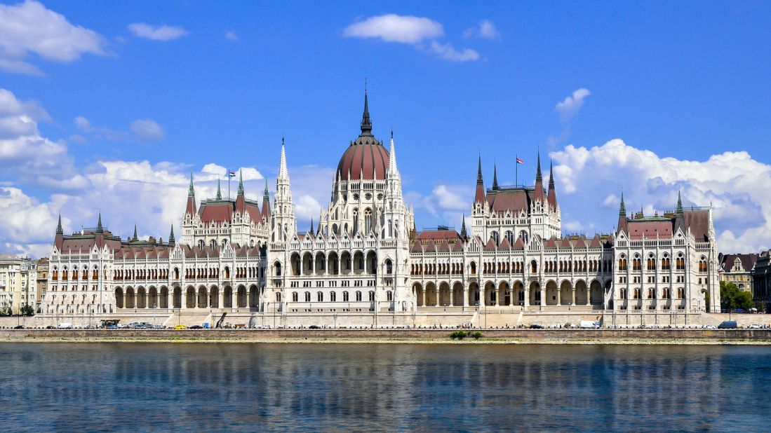 <strong>Architectural masterpiece: </strong>Hungary's Parliament building was created by Imre Steindl, who died just before it was completed in 1902.
