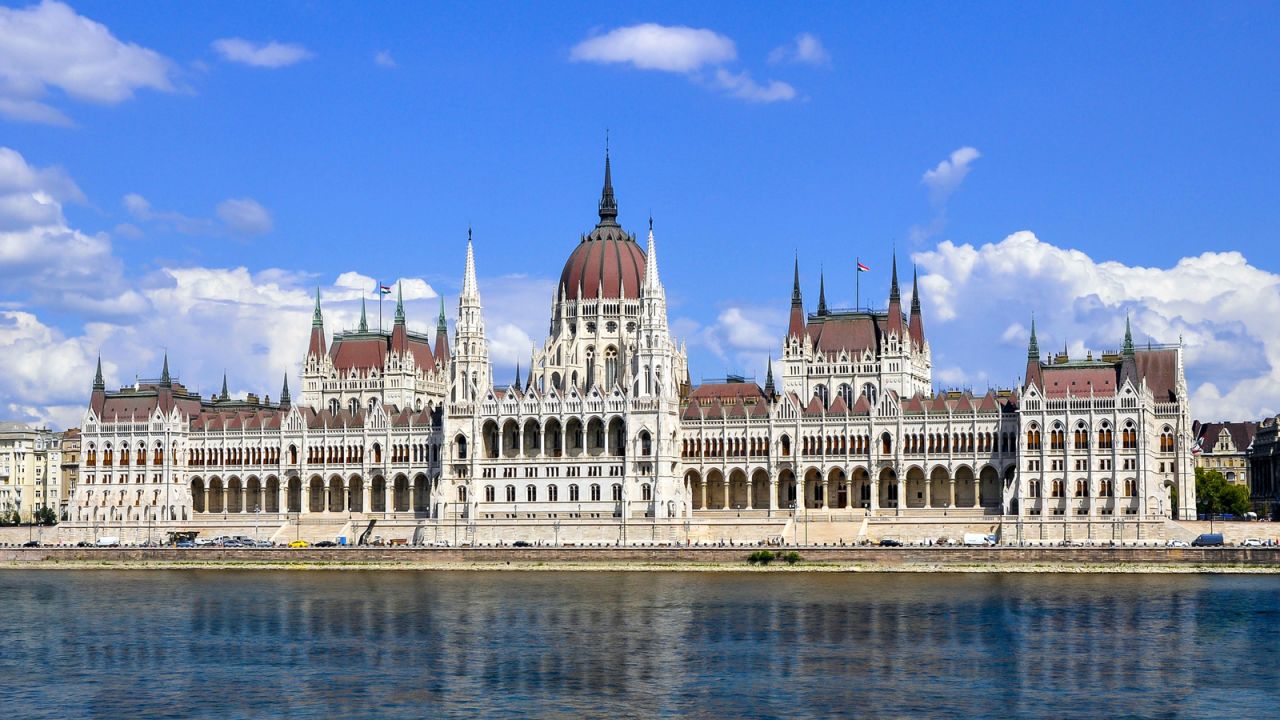 <strong>Architectural masterpiece: </strong>Hungary's Parliament building was created by Imre Steindl, who died just before it was completed in 1902.
