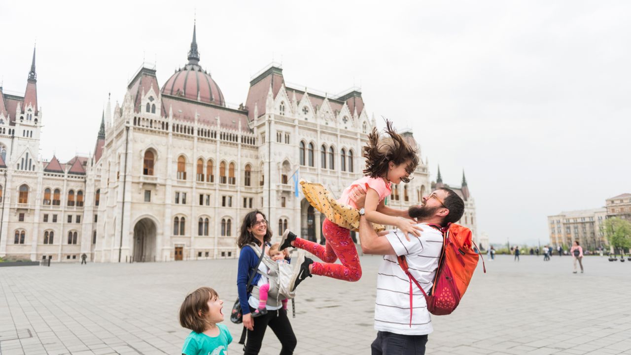 The impressive structure is located on the UNESCO-listed Banks of the Danube.