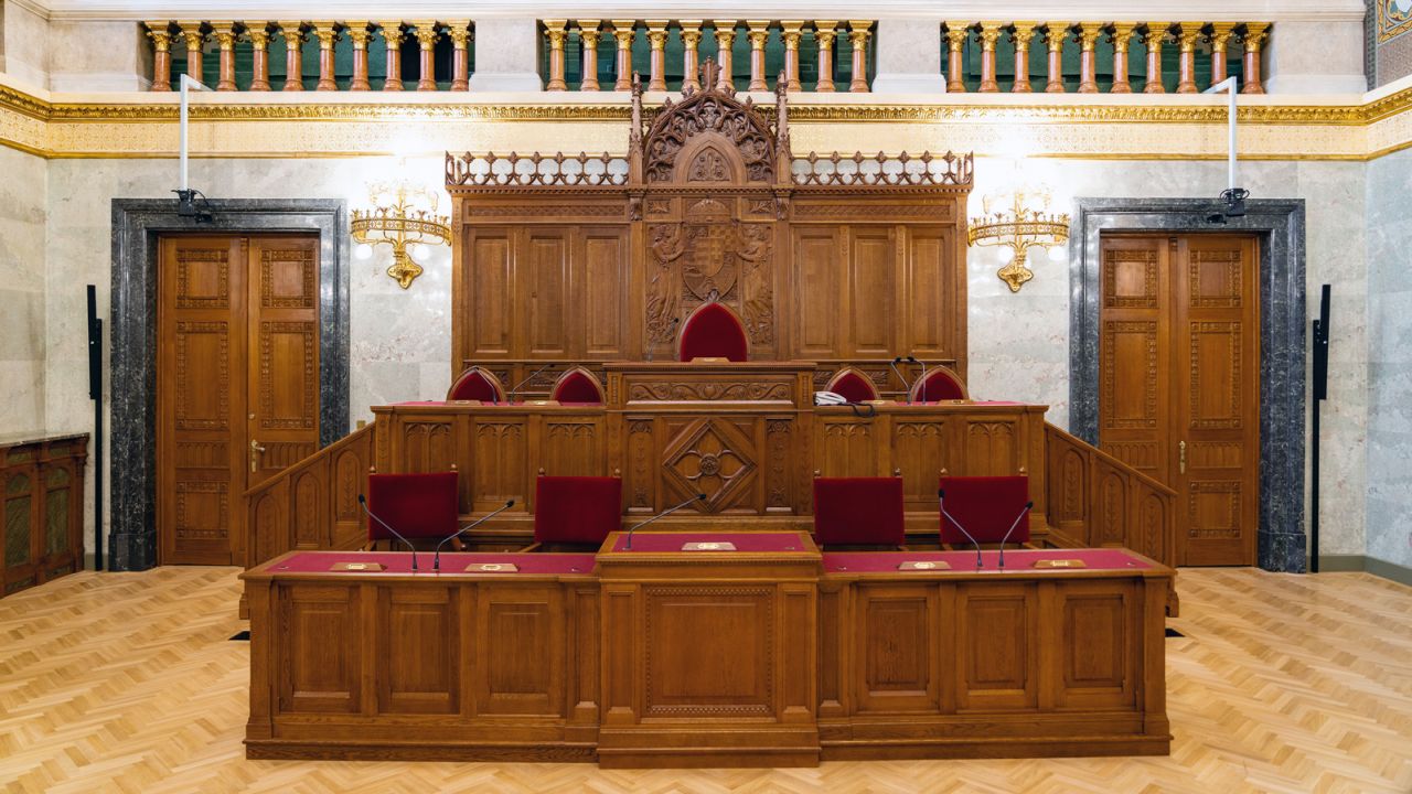 The National Assembly meets in the Lower House for debates.