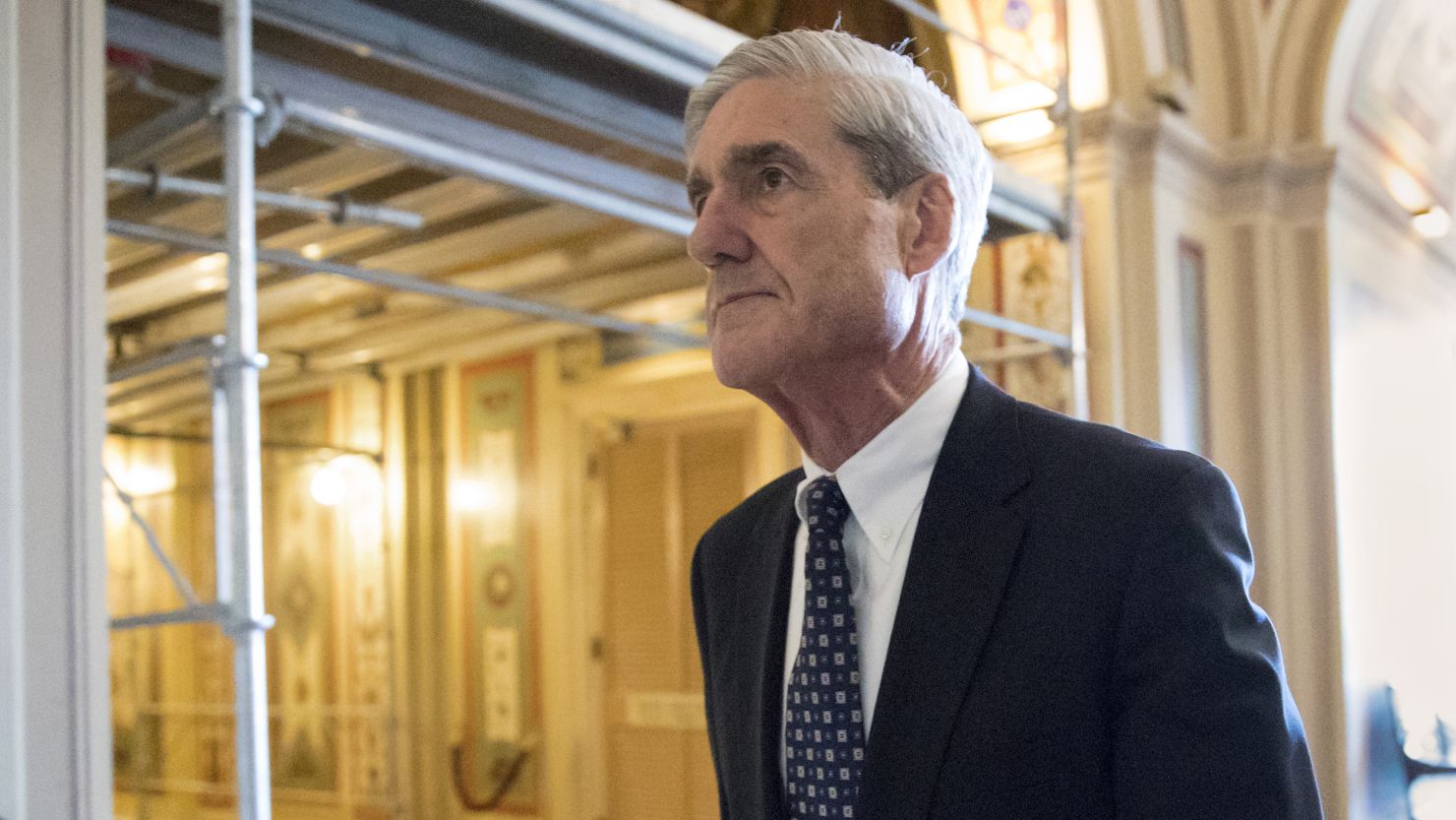 FILE - In this June 21, 2017, file photo, special counsel Robert Mueller departs after a meeting on Capitol Hill in Washington. Mueller is set to reveal more details about his Russia investigation as he faces court deadlines in the cases of two men who worked closely with President Donald Trump. (AP Photo/J. Scott Applewhite, File)