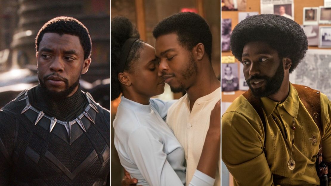 Black_Panther_BlacKkKlansman_If Beale Street Could Talk split