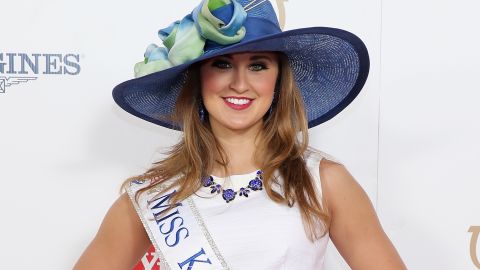 In this file photo, Miss Kentucky 2014 Ramsey Carpenter attends the 141st Kentucky Derby at Churchill Downs on May 2, 2015 in Louisville, Kentucky.