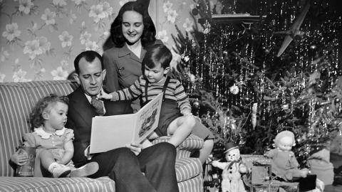 Melissa Blake says not everyone celebrates Christmas in a traditional way, as this American family did in the 1950s