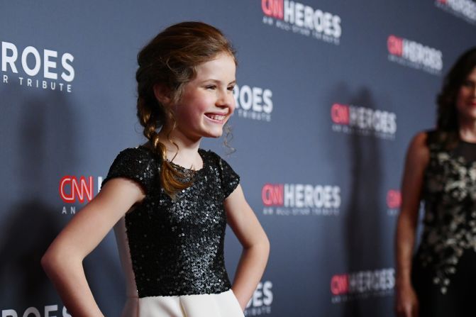 Actress Darby Camp attends the 12th annual "CNN Heroes: An All-Star Tribute." Camp will present an award to one of the CNN Young Wonders.