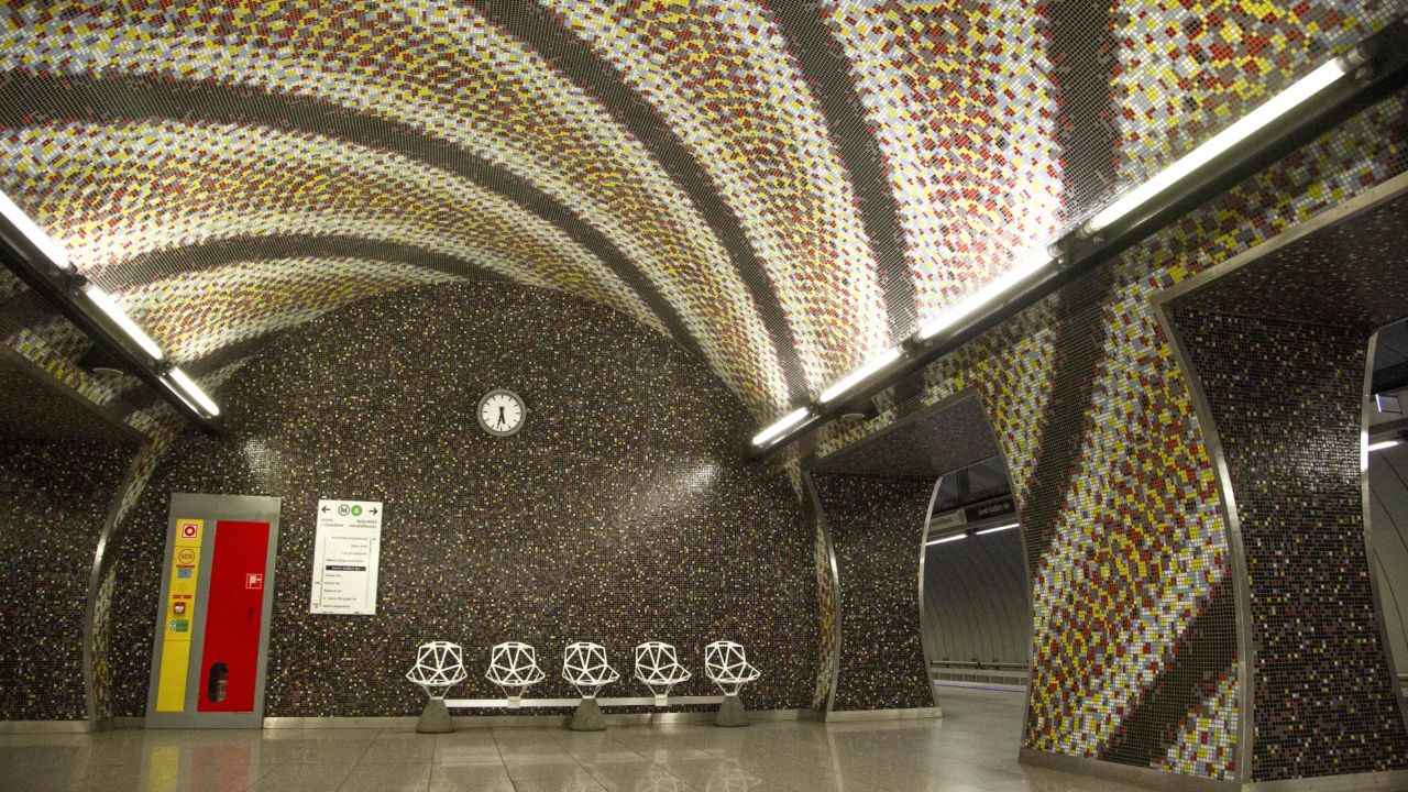 <strong>Modern sites:</strong> The deepest station on the new M4 line is the Szent Gellért Tér metro station, which is decorated with mosaics by artist Tamás Komoróczky. 