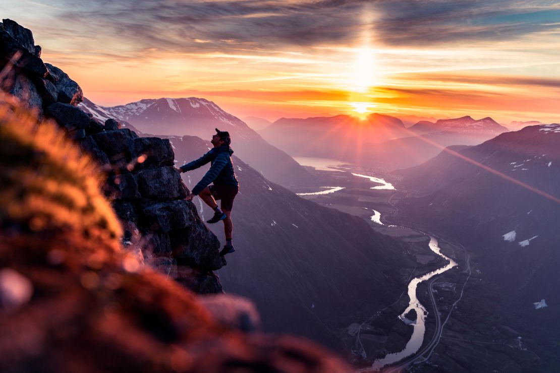 Kilian Jornet climbing sunset mountains Summits Of My Life