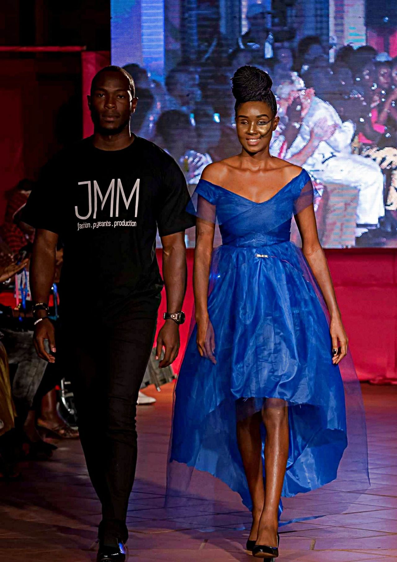 The show is the first of its kind in Uganda -- and features models and designers who are disabled as well as non-disabled. 