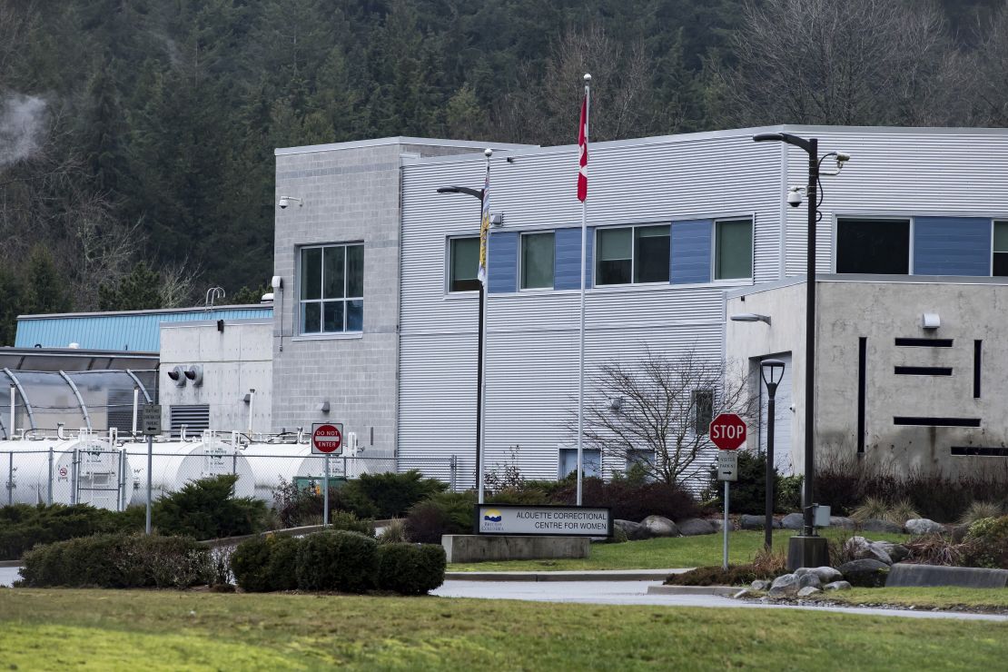 The Alouette Correctional Centre for Women, where Meng Wanzhou was being held east of Vancouver.