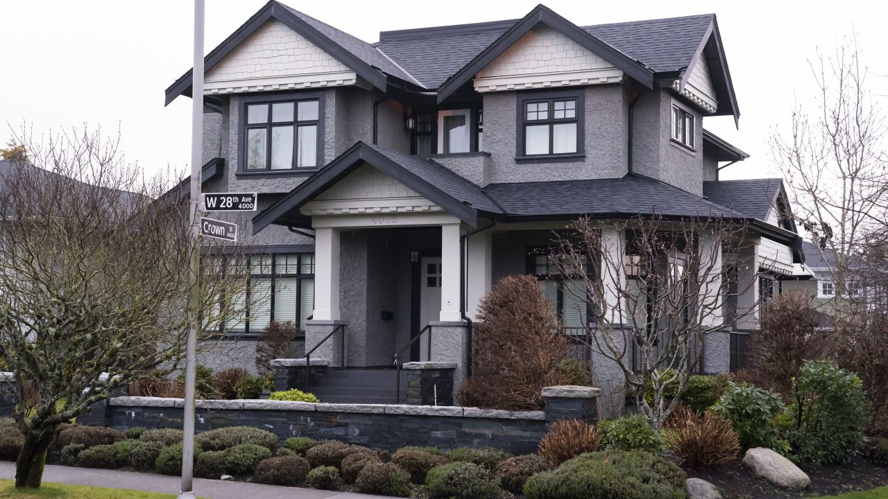 A Vancouver home reported to be owned by Meng Wanzhou and her husband.
