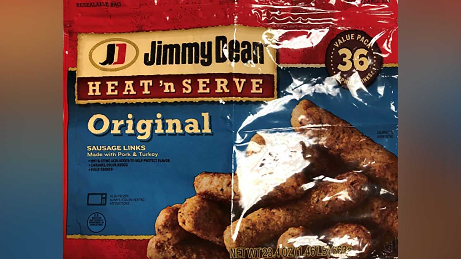 Jimmy Dean sausage recalled for having possible metal parts in it. 