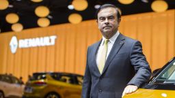 GENEVA, SWITZERLAND - MARCH 01:  Renault CEO Carlos Ghosn poses during the Renault press conference as part of the Geneva Motor Show 2016 on March 1, 2016 in Geneva, Switzerland.  (Photo by Harold Cunningham/Getty Images)