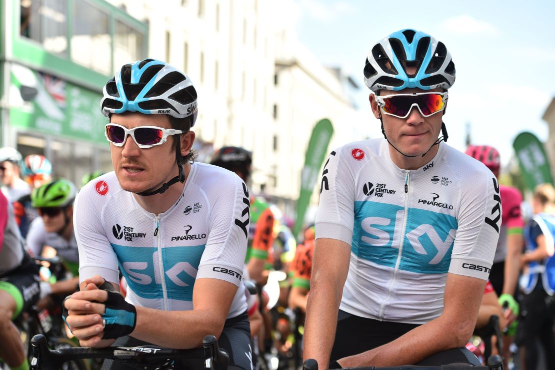 Geraint Thomas (L) and Chris Froome are focusing on the 2019 Tour de France this year.